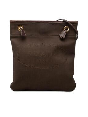 Prada Canvas Canapa Logo Crossbody Pre- #323045P56B